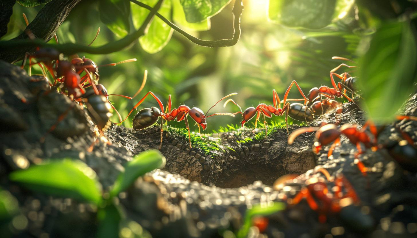 Les secrets insoupçonnés des fourmis architectes